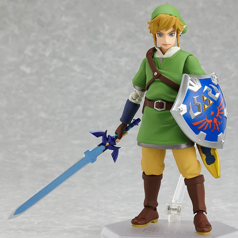Фигурка Legend Of Figma Link 14 см отлично подходит для коллекции фигурок 3ds | Игрушки и