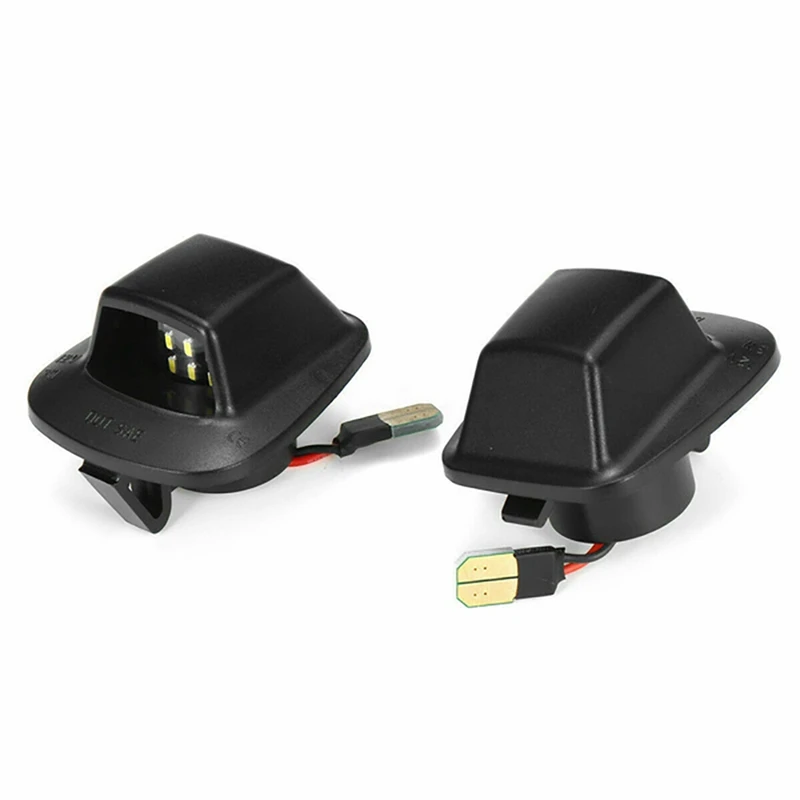 

White 6000K LED Number License Plate Light for Mitsubishi Raider 2006-2009 Dodge Dakota 1997-2011 Replacement, 2PCS