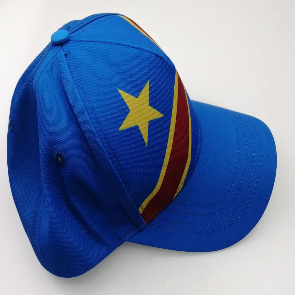 ZAIRE hat diy free custom made name number zar cap nation flag za congo country french text print photo baseball | Аксессуары для