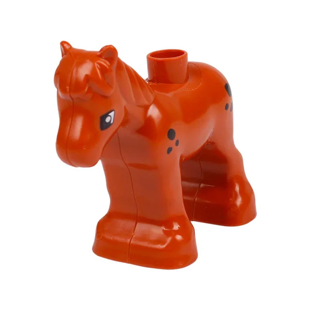 

Big Animal Figures Compatible big Size Building Block DIY Cartoon Animal Brick Educational Toy For Children Xmas Gifts