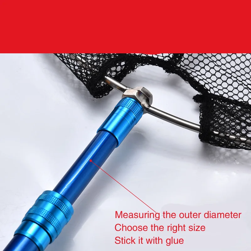 Разъем для рыболовной удочки преобразованный в оцинкованную сеть адаптер с