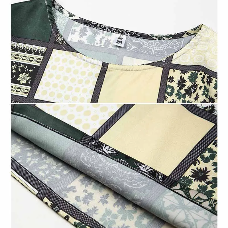 Топы размера плюс пуловер женская блузка Blusas Mujer De Moda 2020 шифоновая с принтом в