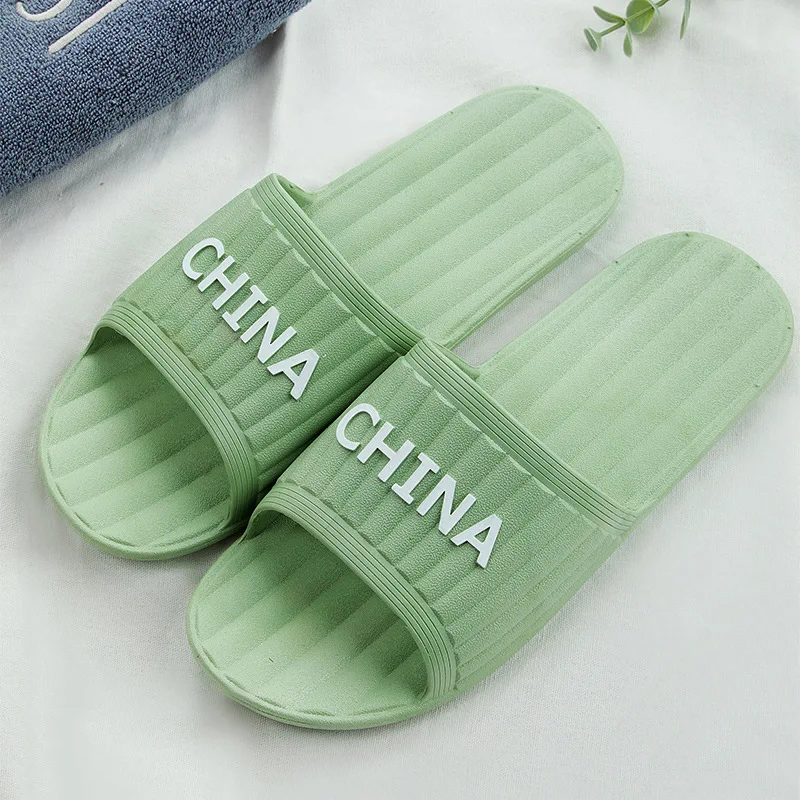 Сандалии Y9 мужские/женские Мягкие Шлепанцы с надписью летняя домашняя обувь на