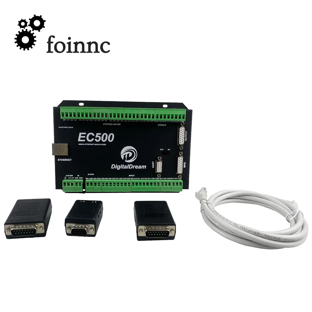 CNC Mach3 Ethernet датчик движения EC500 460 кГц 3/4/5/6 осевая карта управления движением для