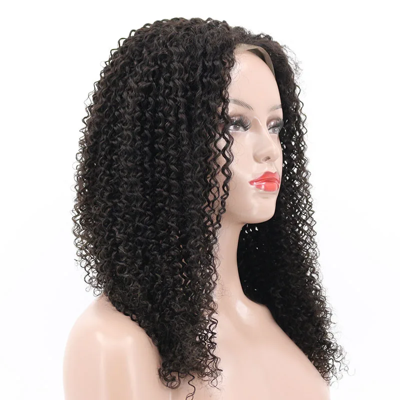 Holy Belle глубокая волна полный шнурок человеческие волосы парики с детскими