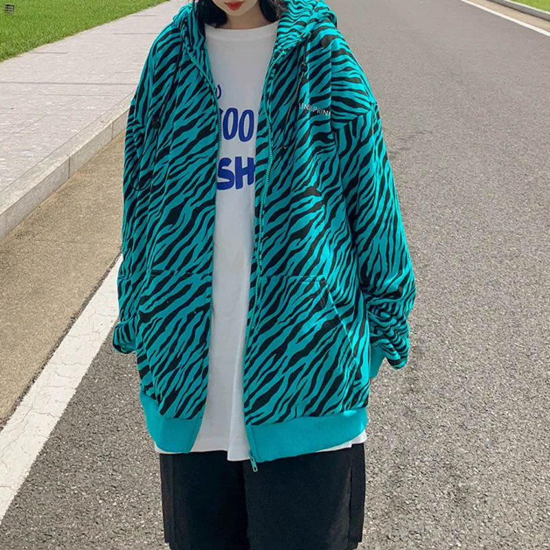 

Женский кардиган на молнии, свитер с капюшоном в готическом стиле, ветровка в Корейском стиле, уличная одежда, весна-осень 2021