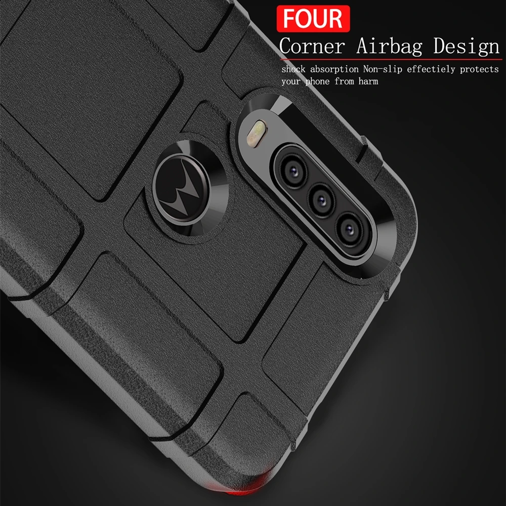 Для Motorola Moto Z4 Z3 Play Force P30 P40 P50 One power Note Action Vision Zoom супер защита от падения жесткий