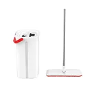 Eyliden плоская швабра с ведром, ручная Швабра из микрофибры для мытья кухни, деревянного пола