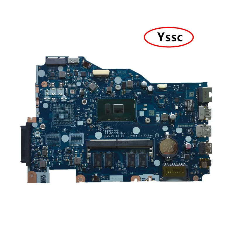 100% Протестировано Новинка! BIWP4/P5 LA D562P материнская плата для ноутбука Lenovo 110 15isk с