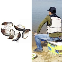 chemical fiber artificial bait simulation flying insects combinedhooks gear accessories lure wobbler black white carp fishi i6k4