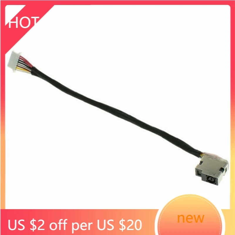 DC разъем питания кабель для Hp 450 G3 Probook зарядный провод разъем|Компьютерные кабели