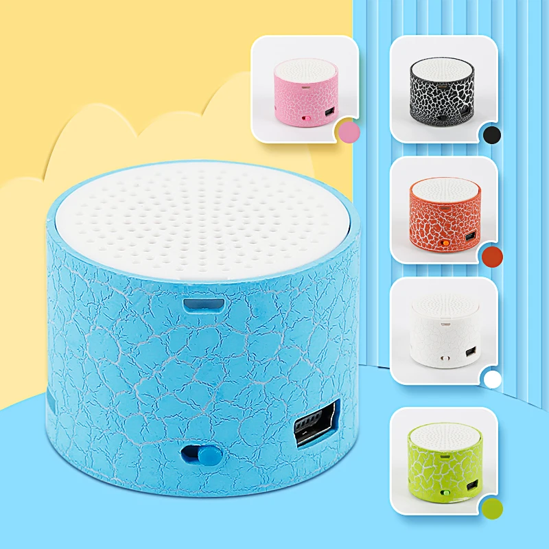 

Беспроводная мини-колонка, s-образная подсветка, USB, MP3, Bluetooth