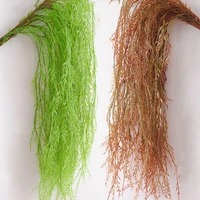 artificial plastic willow leaves vine branches outdoor garden decoration leaf fake rattan wall hanging fake willow tree decor