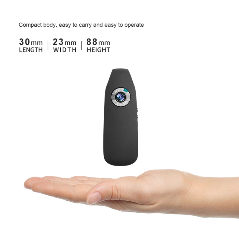 007 1080P Беспроводная сетевая камера с задней зажимом для домашних и офисных