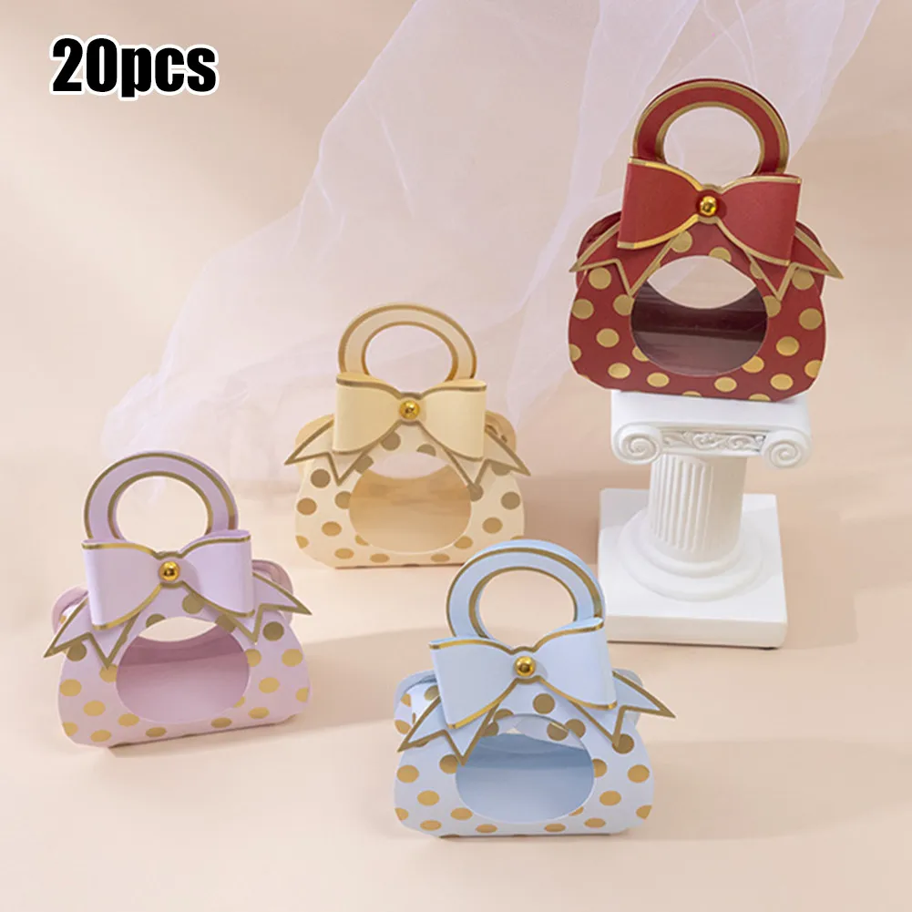 

20Pcs Chocolate Box Candy Box Wedding Candy Box Gift Packaging Paper Box Merry Christmas Storage Bag For Kids Gifts