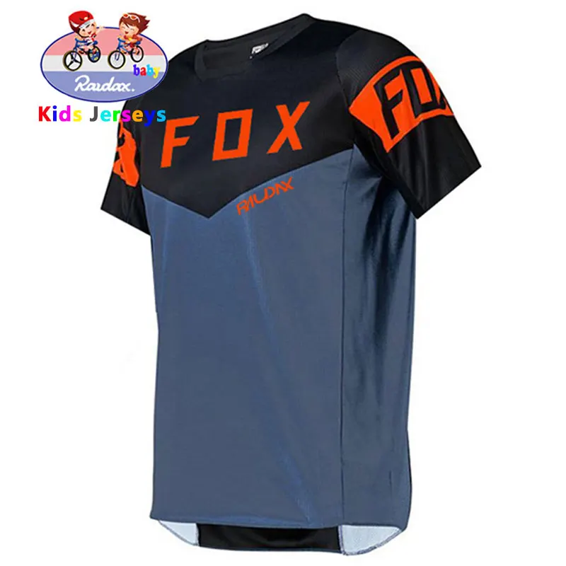 Детская футболка для гонок по бездорожью с коротким/длинным рукавом | Спорт и