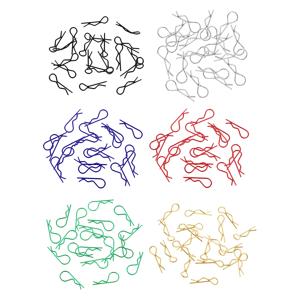

20 шт./упак. большой корпус зажимы для корпуса для 1/8 1/10 HSP RC модель автомобиля Запчасти