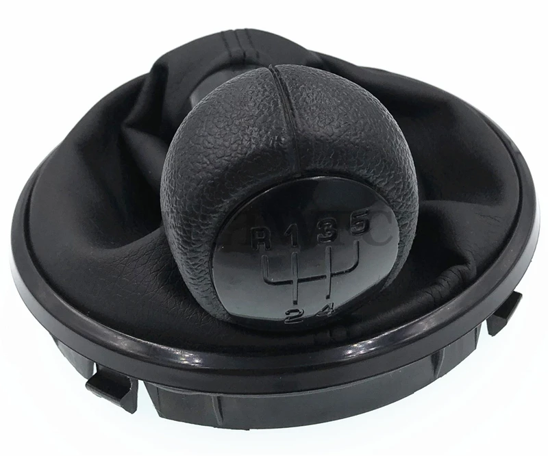 Высококачественная 5-скоростная черная искусственная кожа для Skoda Fabia Roomster 2007-2010 |