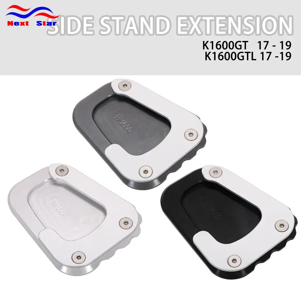 

Подставка для мотоцикла с ЧПУ, подножка, боковая подставка, удлинитель, опорная пластина, увеличивающая подставка для BMW K1600GT K1600GTL 2017 2018 2019