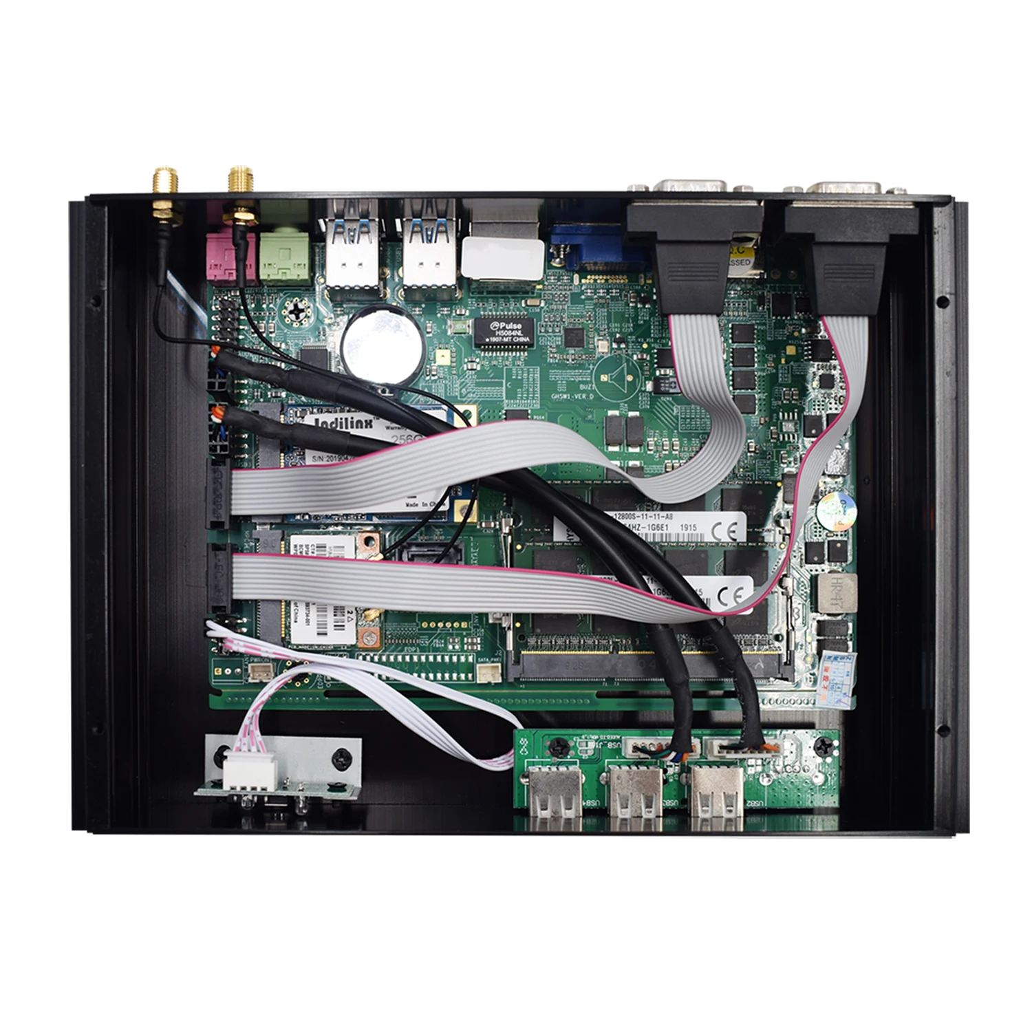 Bestellen Industrielle Mini PC Intel Core I7 8550U Desktop-computer I5 7200U DDR4 I3 7167U 7020U Celeron 1007U RS232 COM ITX Windows Linux