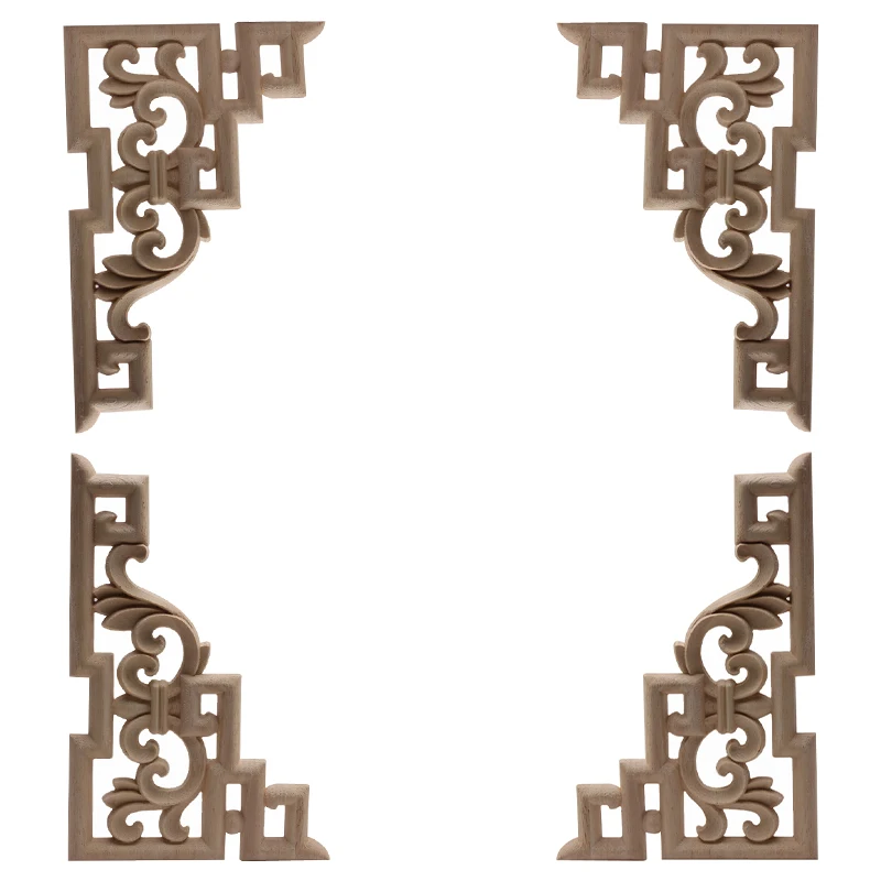 Неокрашенное Современное украшение длинная овальная Корона Цветочная резина