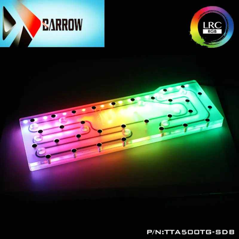 Барроу Thermaltake A500TG компьютерный корпус резервуар для воды монтажная плата LRC RGB 2 0 5V