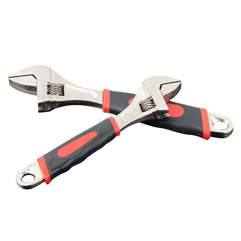 Adjustable Wrench Chromium Vanadium Steel Universal Spanner Mini Nut Key Snap Grip Repair Hand Tools | Инструменты