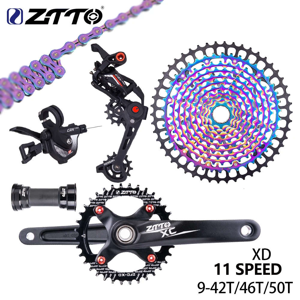 ZTTO горный велосипед 1X11 скоростной групсет задний переключатель передач цепь XD