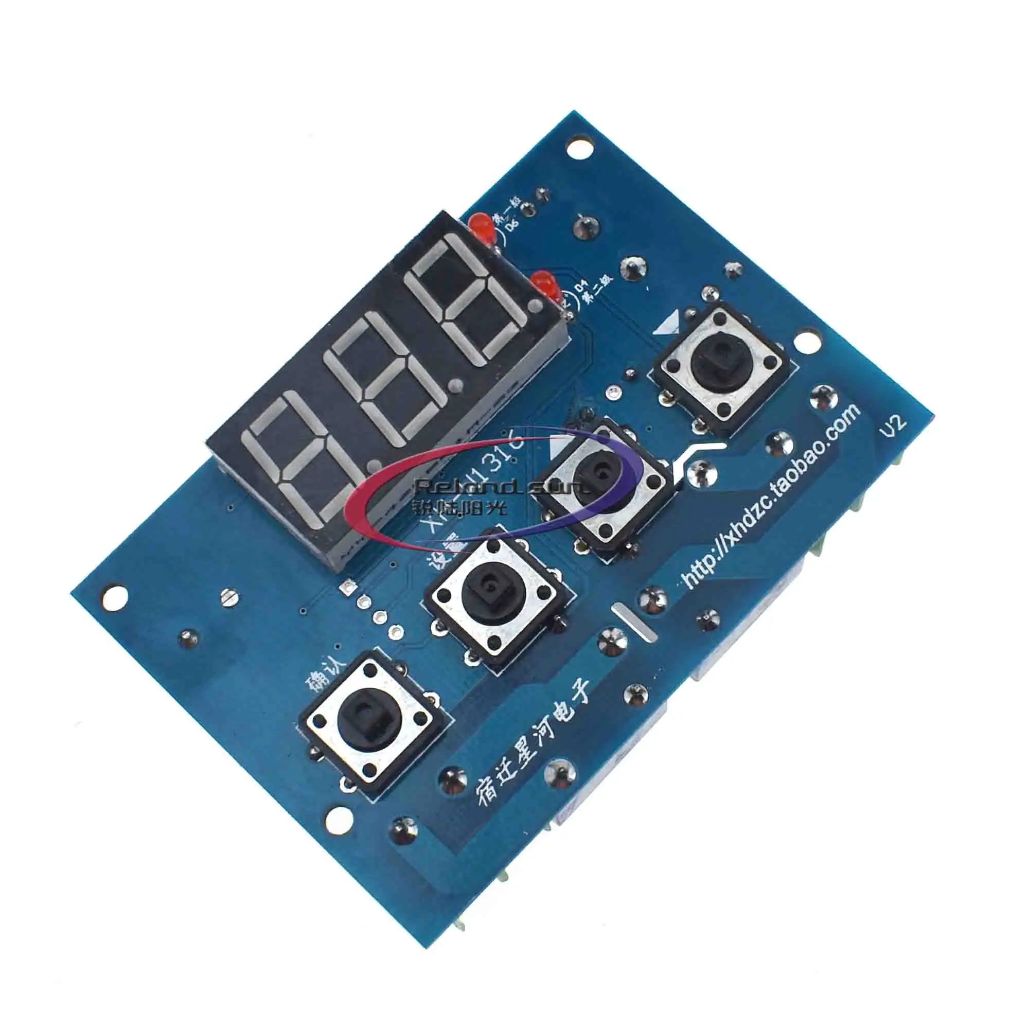 XH-W1316 Универсальный регулятор температуры + контроль ускорения двухсторонний