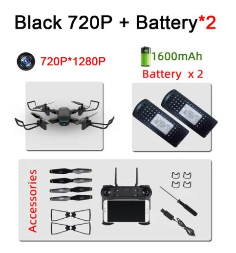 With Foam box SG700 RC Дроны с двойной камерой hd RC вертолет 4k Дрон 20 минут долгий полёт Профессиональный Квадрокоптер Follow Me drohne игрушки - Цвет: With Foam box