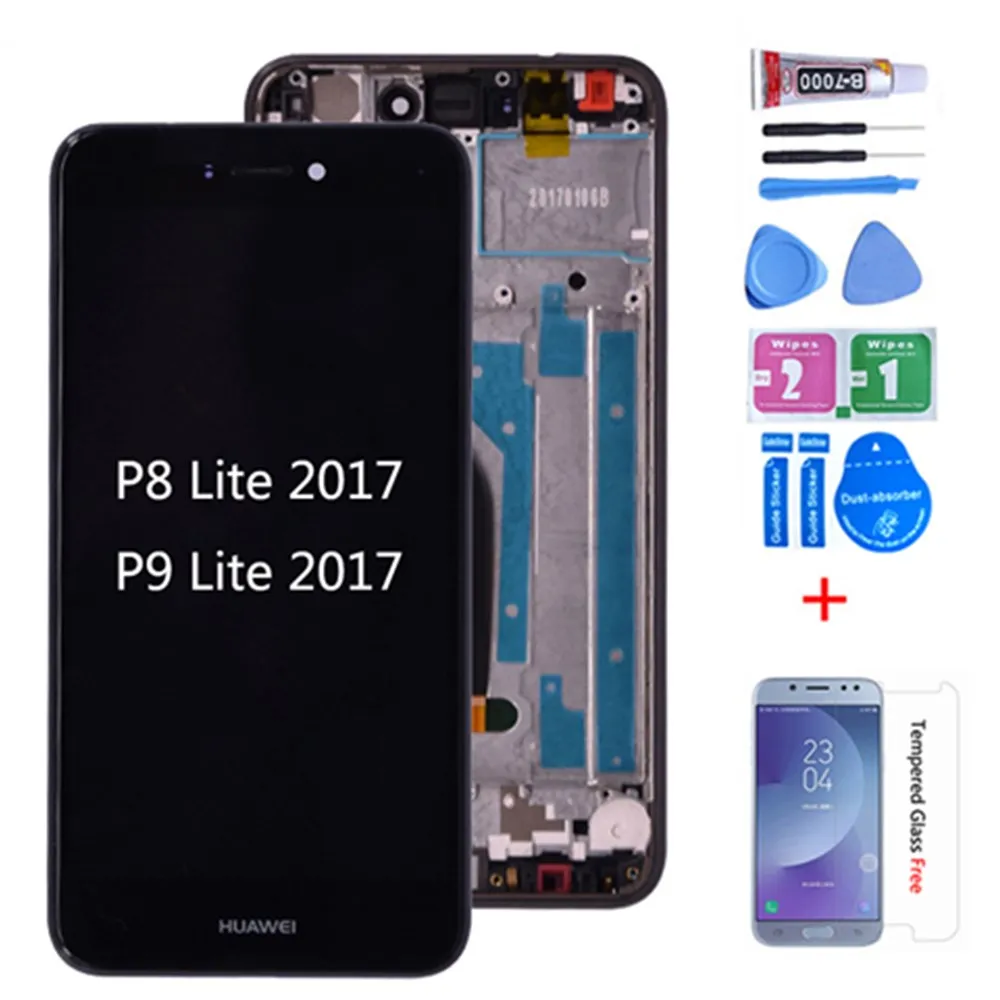

Запасной ЖК-экран для HUAWEI P8 Lite 2017PRA-LA1 PRA-LX1 P9 Lite 2017
