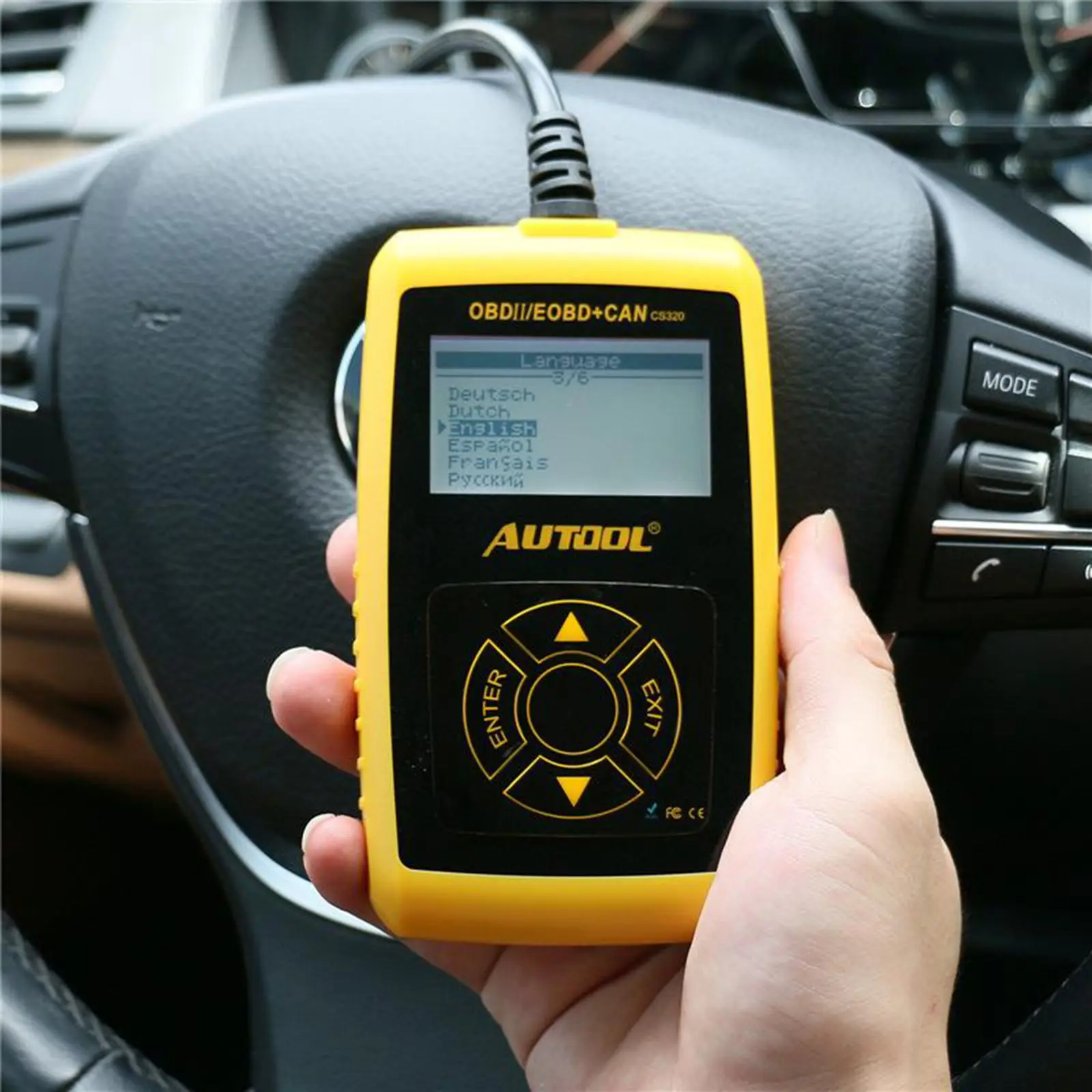 

OBD2 Scanner Check Engine Light Car Code Reader OBD II Diagnostic Scan Tool, Car Repair Accessories
