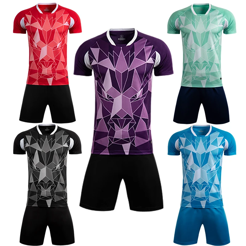 Мужская черная футболка с коротким рукавом красная Футбольная форма для