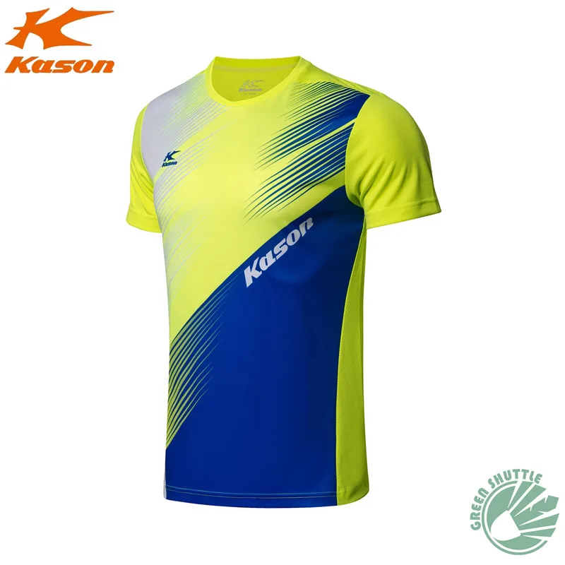 Новинка Спортивная быстросохнущая ткань Kason с короткими рукавами мужская