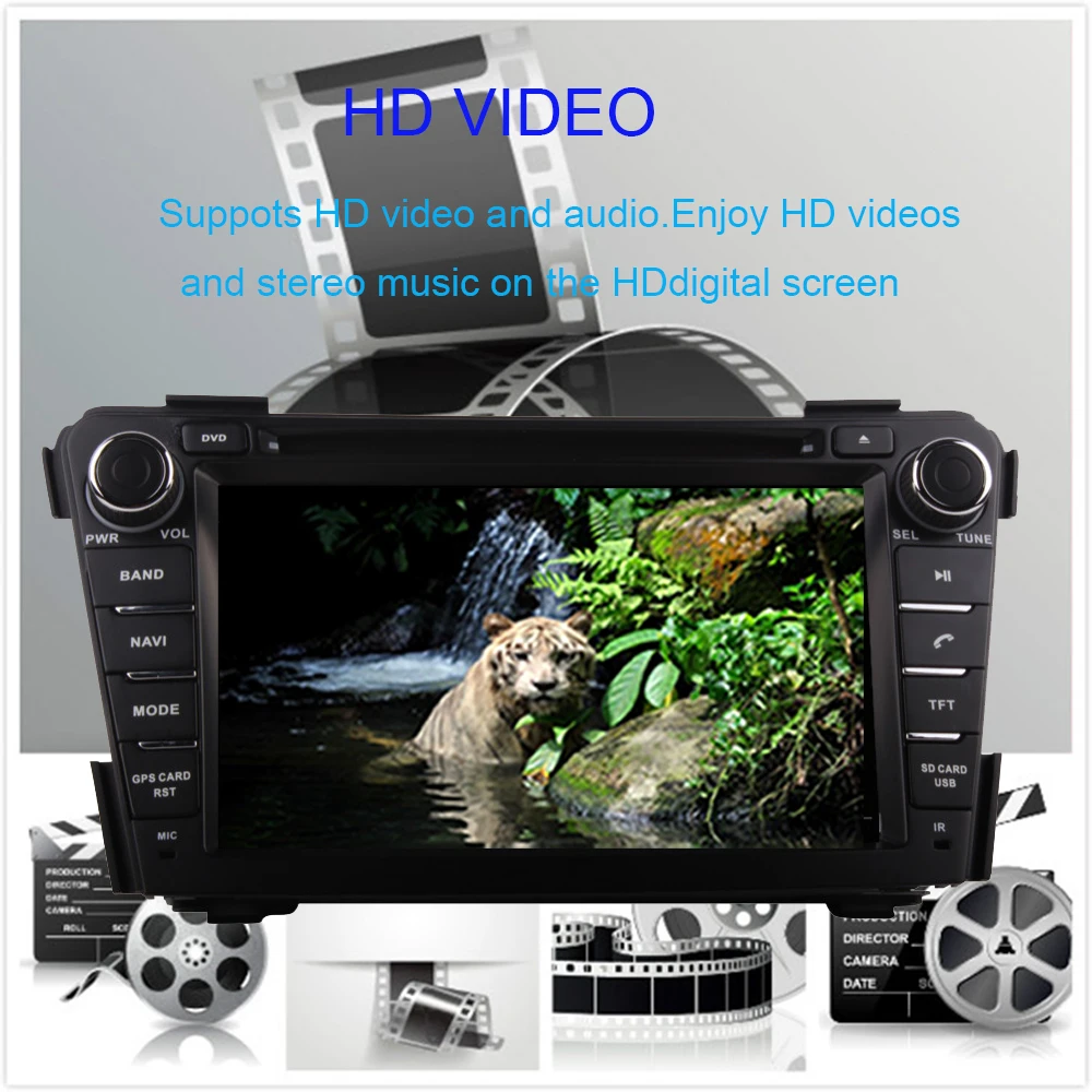 Автомагнитола на ОС Android 10 0 с восьмиядерным процессором стерео для Hyundai I40 2011-2022