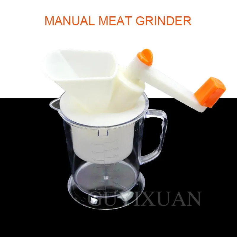 Hand shake Small Juicer Household Multifunction Soy milk fruit orange juicer Mini Manual Meat grinder