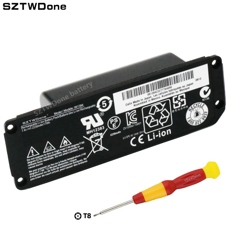 SZTWDone батарея 061384 061385 061386 063404 063287 для бозе SoundLink мини 1 мобильный динамик с Bluetooth