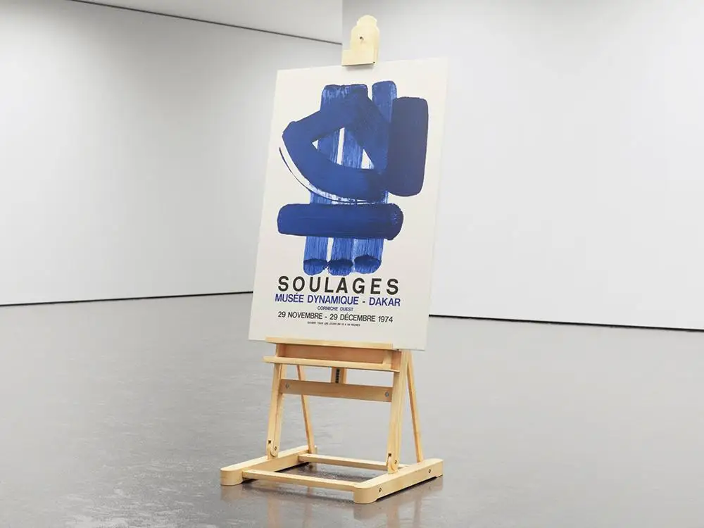 Печать Soulages на холсте