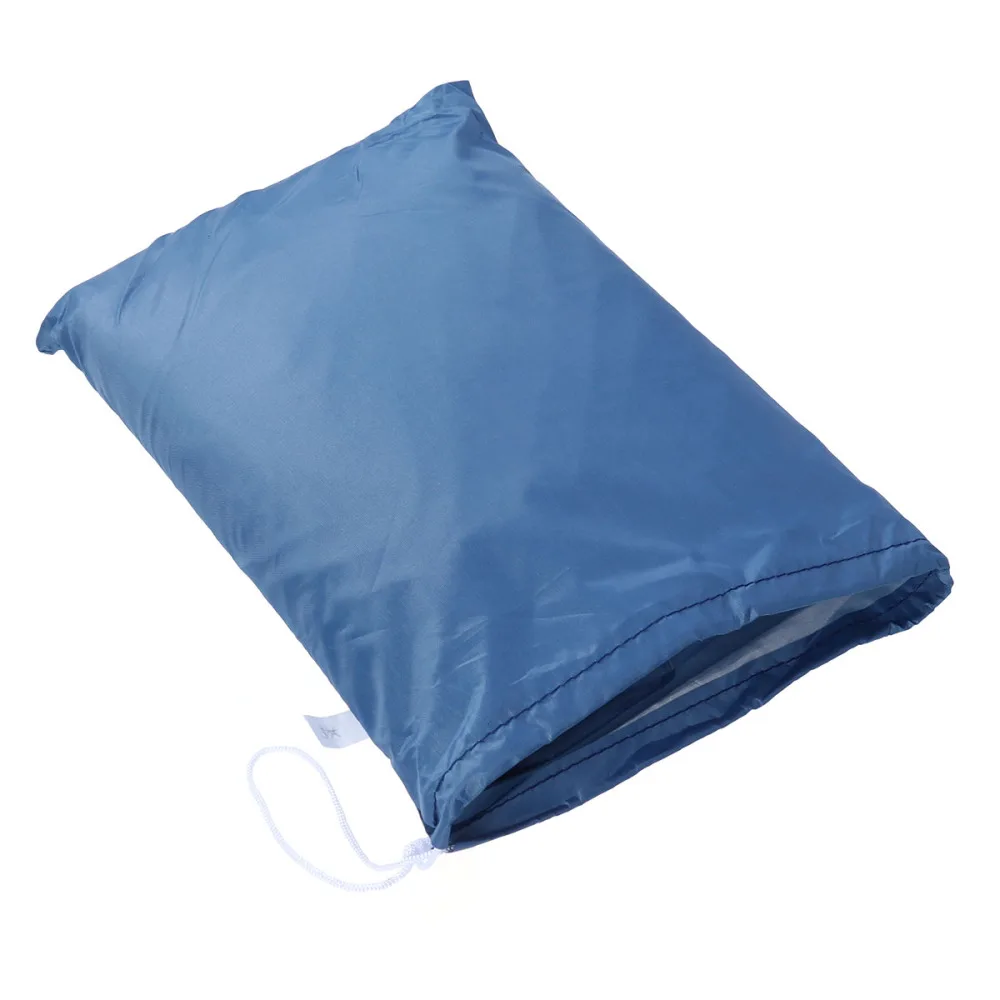 

Black Motorcycle Motorbike Waterproof Water Resistent Rain UV Protective Breathable Cover Outdoor Indoor With Storage Bag Size-X