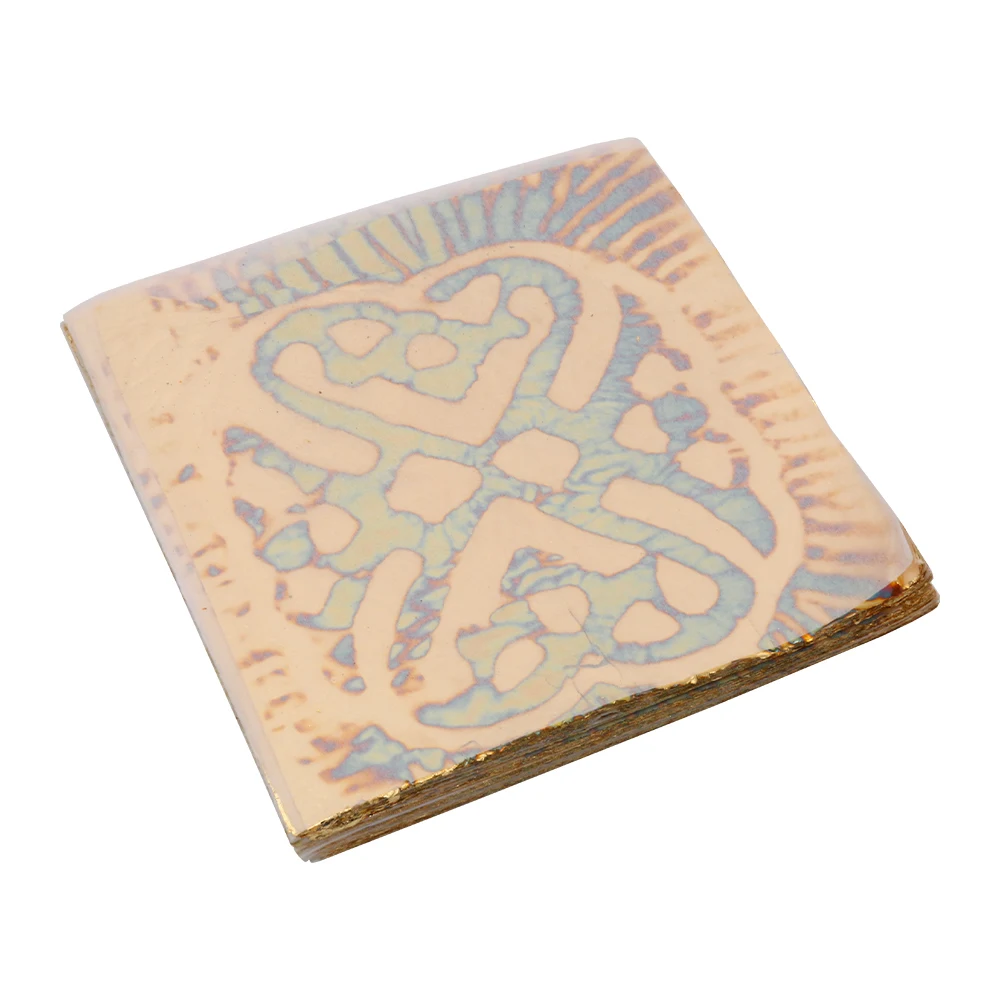 Фольга из искусственной золотой фольги разноцветная фольга с золотыми листьями