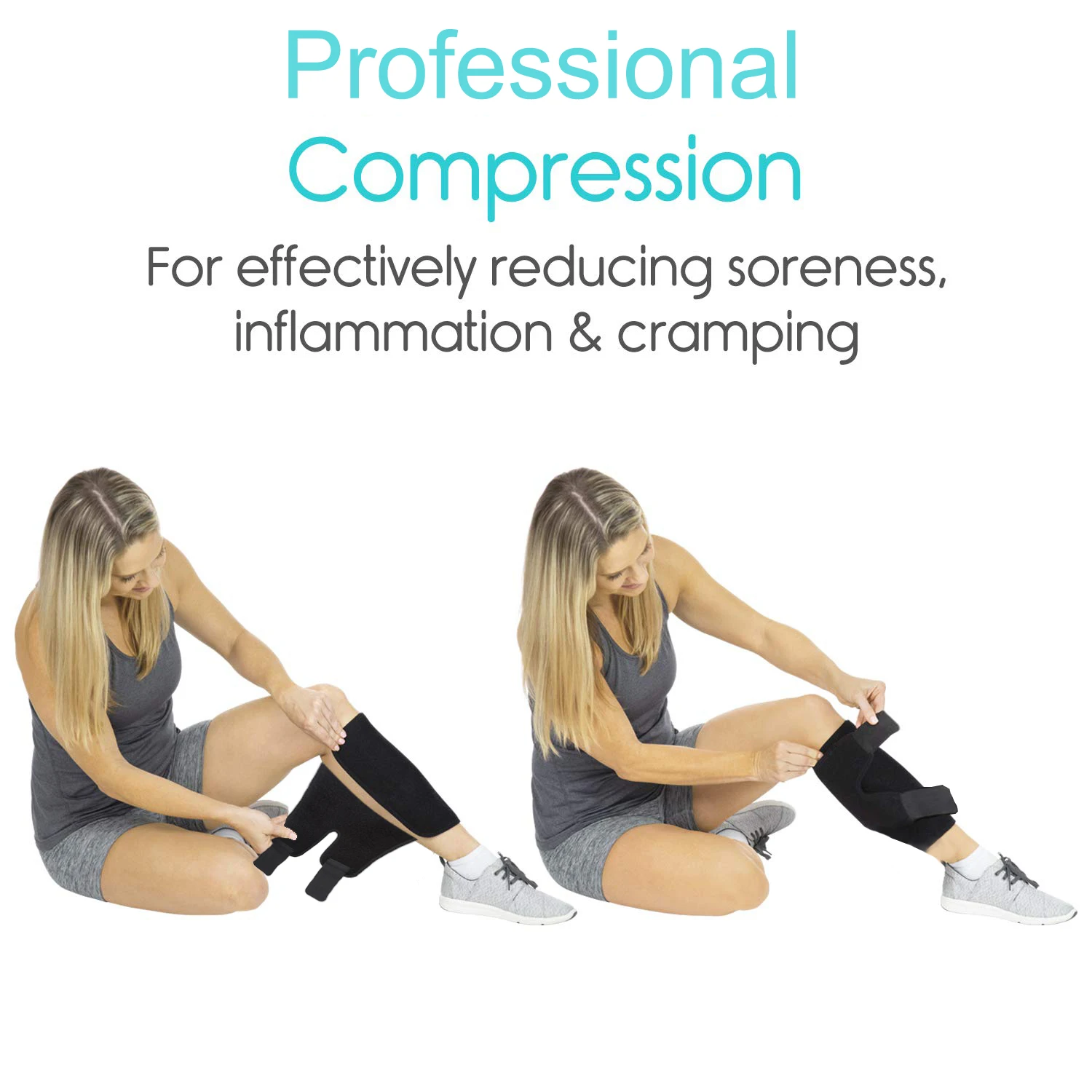 Регулируемая шина MTATMT фиксаж голени поддержка улучшает кровообращение