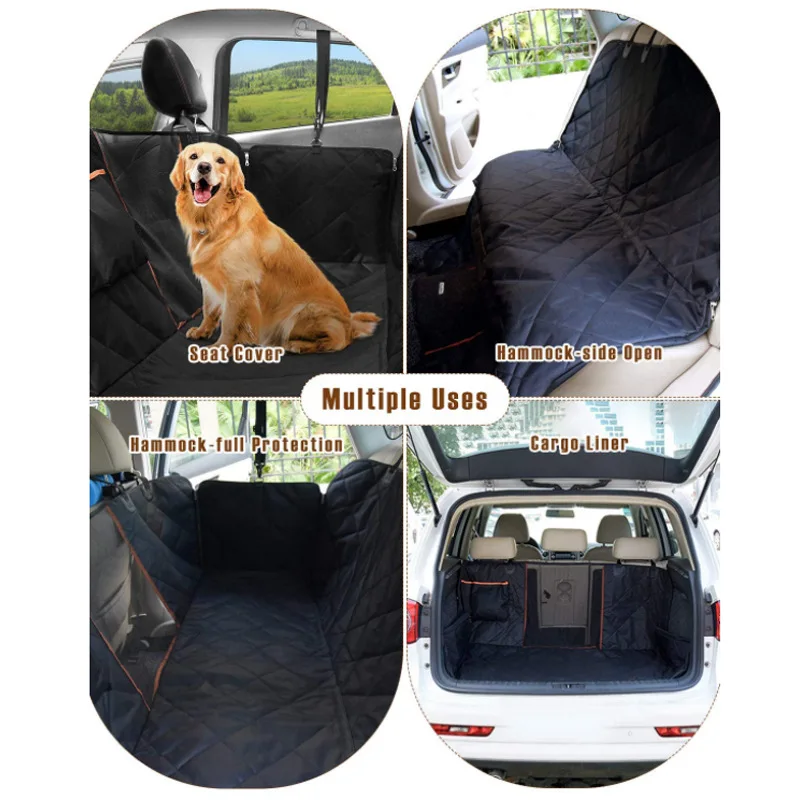 買取 犬のカーシートカバー防水ペット輸送犬キャリア車後部座席プロテクターマット車のため小大犬アクセサリー