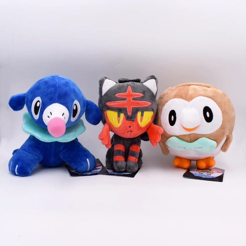 Takara Tomy Pokemon плюшевые 3 шт. маленькая игрушка для детей|Персонажи мультфильмов и