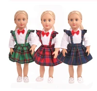 new students dress fit for american girl doll clothes 18 inch doll christmas girl giftonly sell clothes