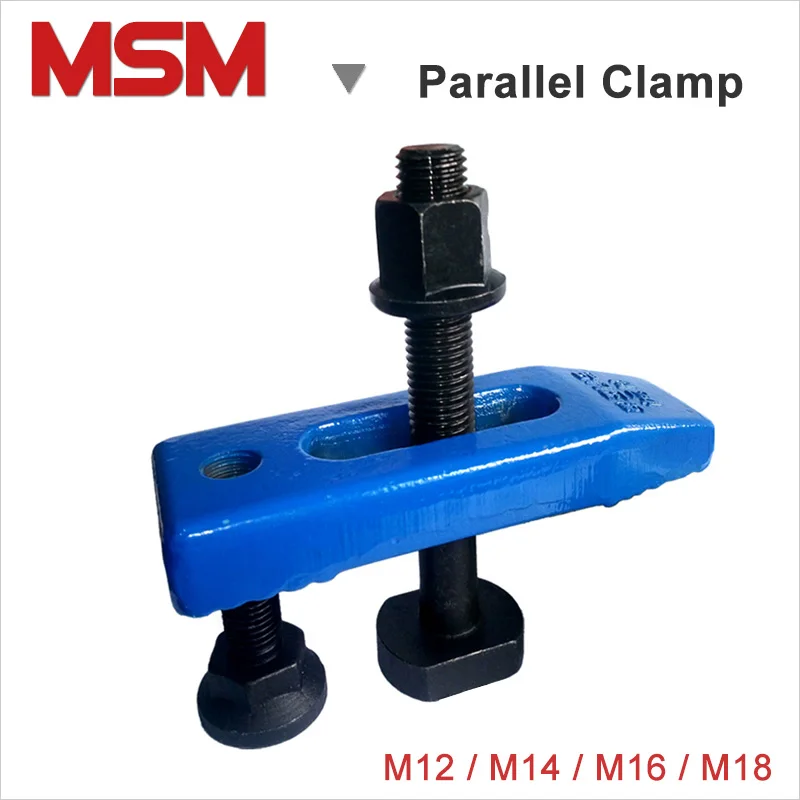 Плита параллельная MSM M12 M14 M16 M18 для фрезерования ЧПУ, литья под давлением, штамповки, термообработки и регулируемый зажим.