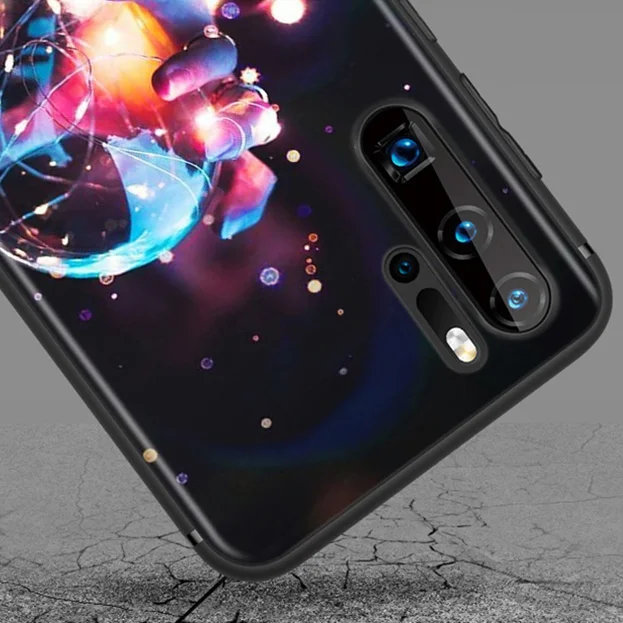 

Cool Creative Gorgeous Art For Huawei P50 P40 P30 P20 P10 P9 P8 Lite Mini E 5G Pro Plus Black Phone Case