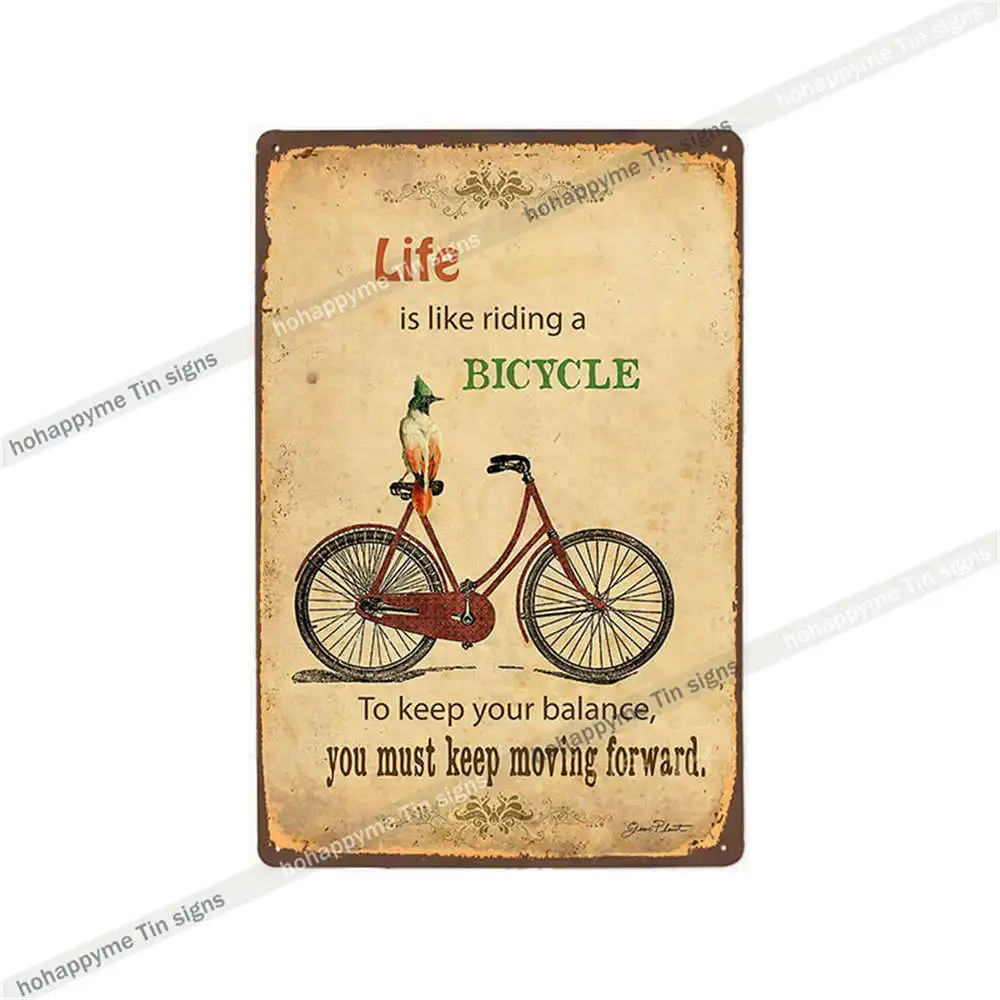 Металлическая табличка hohappyme 20х30 см