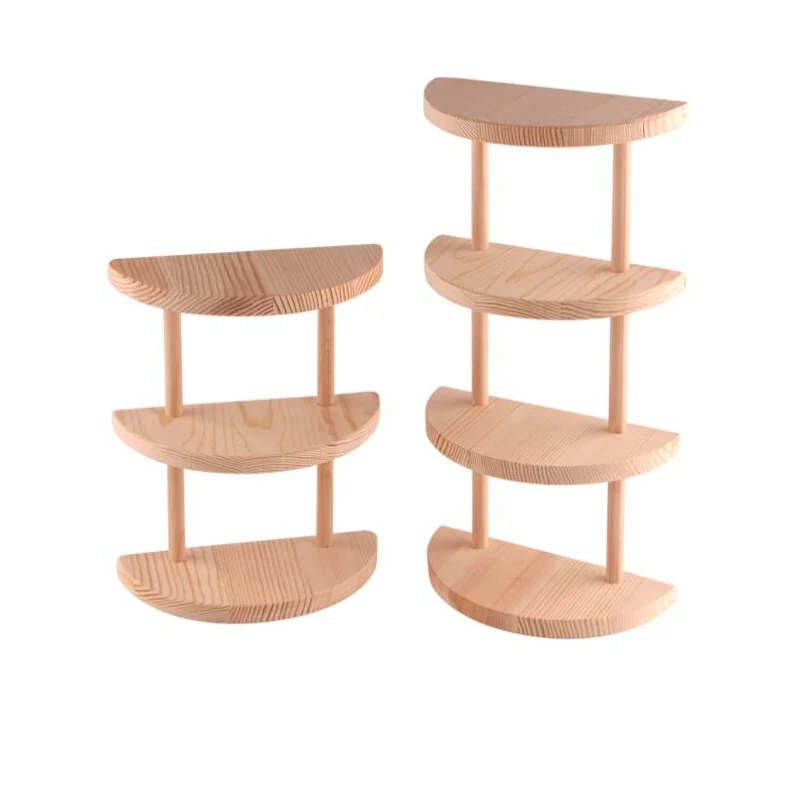 Полу-круглая деревянная витрина для солнцезащитных очков очки показывающие