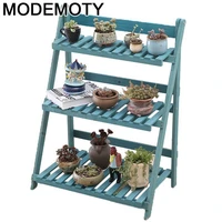 soporte interior garden macetas wooden shelves for estanteria para plantas plant rack dekoration balcony shelf flower stand