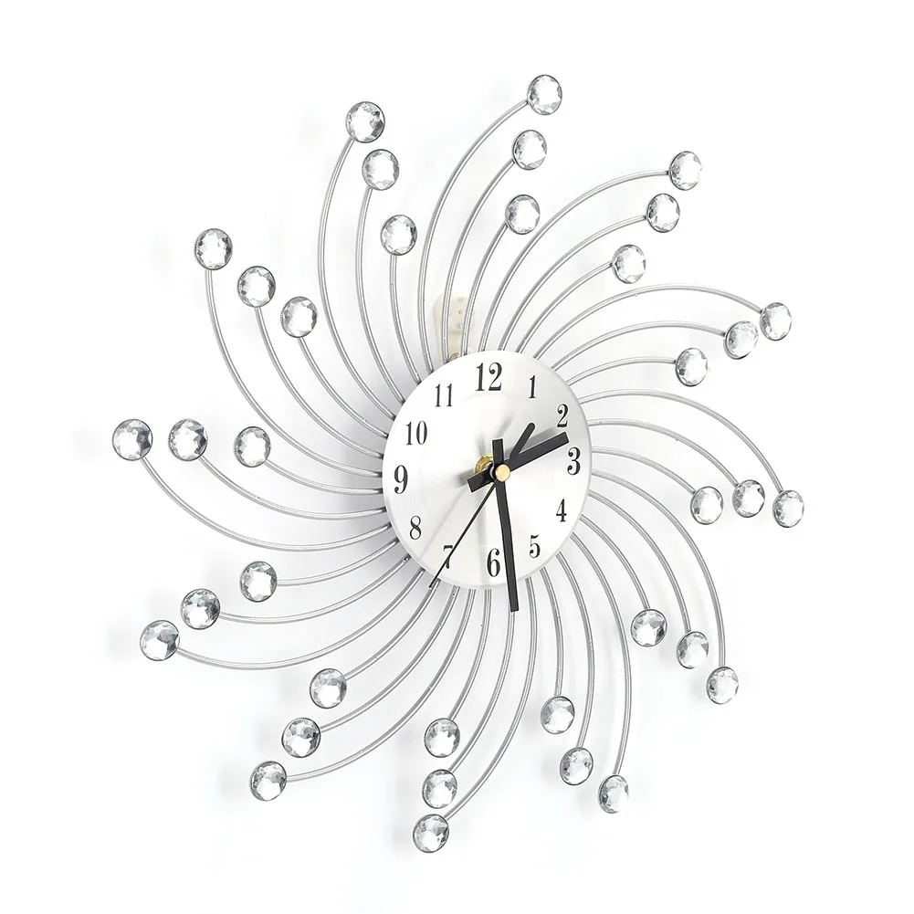 Винтажные металлические настенные часы Orologio Da Parete роскошные большие с